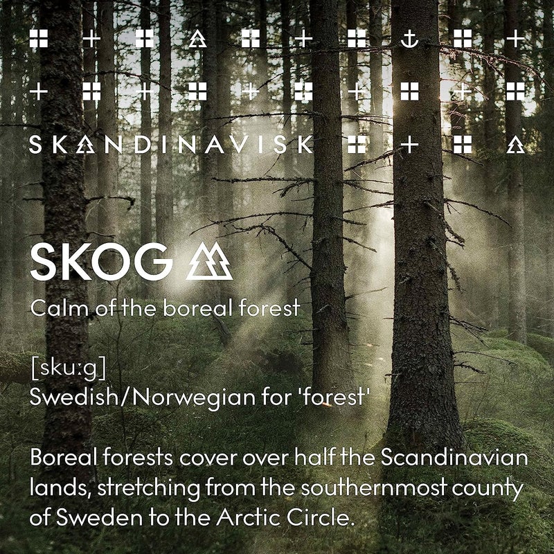 Skandinavisk Skog 'Forest' Scented Candle. Fragrance Notes: Pine Needles and Fir Cones  Birch Sap and Lily of The Valley. 7.0 oz. - Image 5